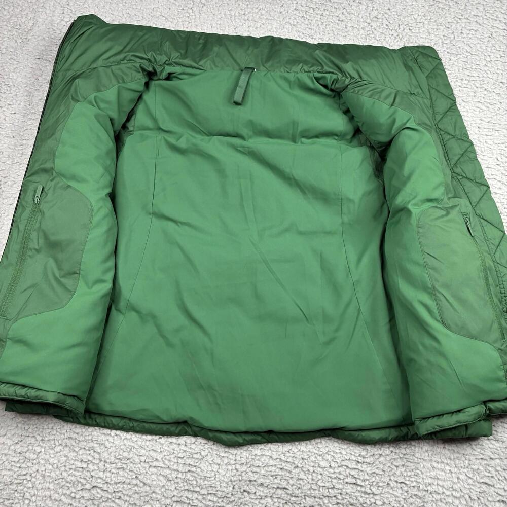 Lululemon Wunder Puff Cropped Vest Womens Everglade Green EVRG LW4BTNS 600 Fill - Picture 7 of 15